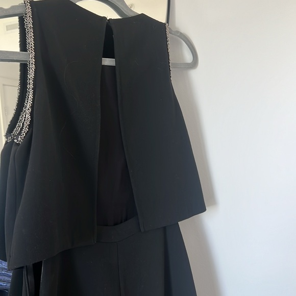 Black mini romper-dress - Picture 3 of 3